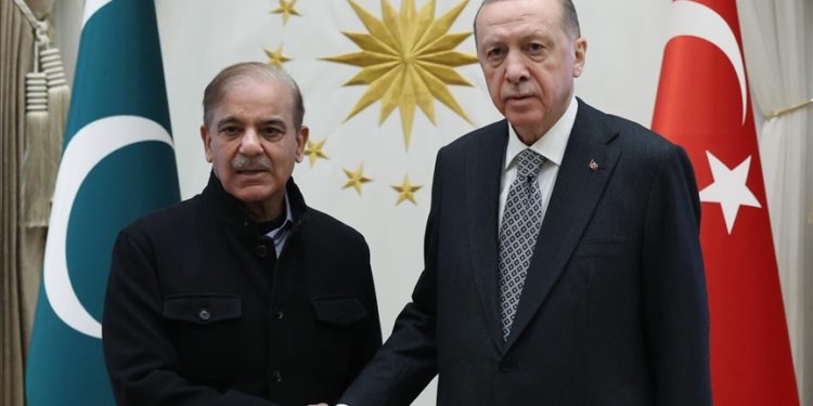 Cumhurbaşkanı Erdoğan, Pakistan Başbakanı Şerif'i kabul etti