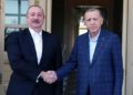 Cumhurbaşkanı Erdoğan, Azerbaycan Cumhurbaşkanı Aliyev ile bir araya geldi