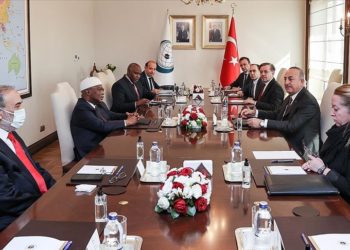 Çavuşoğlu, İİT Genel Sekreteri ve Nijerya Cumhurbaşkanlığı Özel Temsilcisi ile görüştü