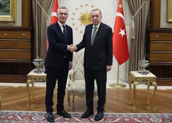 Cumhurbaşkanı Erdoğan, NATO Genel Sekreteri Stoltenberg'i kabul etti
