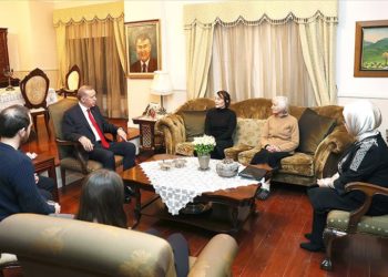 Cumhurbaşkanı Erdoğan'dan, Baykal ailesine taziye ziyareti