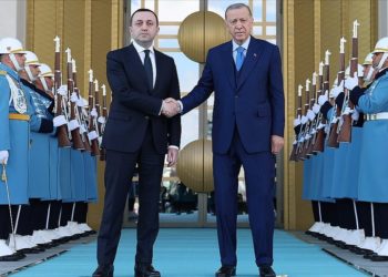 Gürcistan Başbakanı Garibaşvili Cumhurbaşkanı Erdoğan'a geçmiş olsun dileklerini iletti