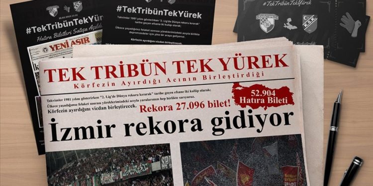 Göztepe-Karşıyaka derbisi için satılan hatıra bileti sayısı 52 bin 904’e çıktı