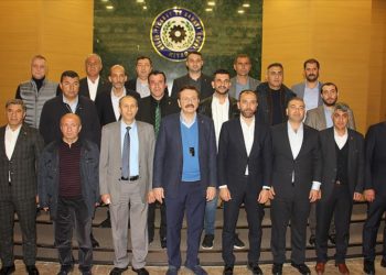 TOBB Başkanı Rifat Hisarcıklıoğlu Kilis'te iş insanlarıyla buluştu