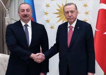 Cumhurbaşkanı Erdoğan, Azerbaycan Cumhurbaşkanı Aliyev ile görüştü