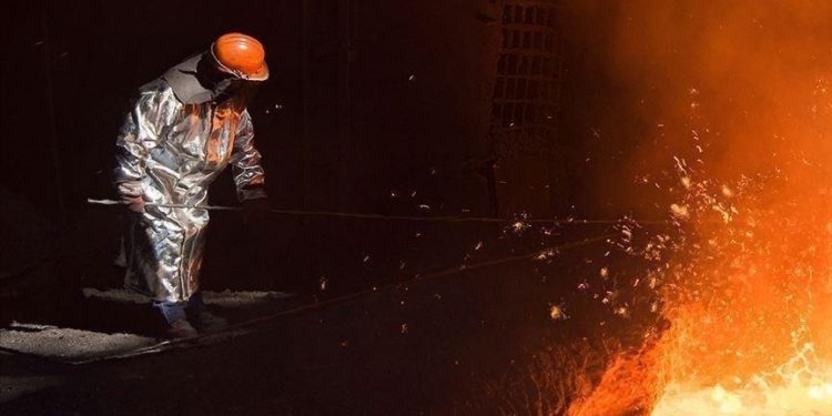 Türkiye’nin ham çelik üretimi ocakta yüzde 17,6 azaldı