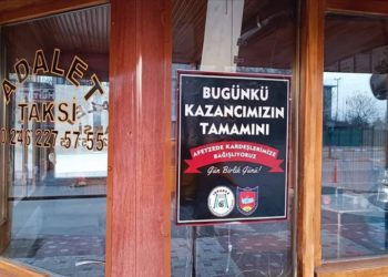 Isparta’da taksiciler kontaklarını depremzedeler için çevirdi