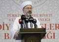 Diyanet İşleri Başkanı Erbaş, depremzedelerle iftarda bir araya geldi