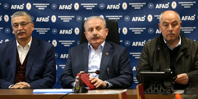 TBMM Başkanı Şentop: Barınma ve acil ihtiyaçların karşılanmasında işler tamamen yoluna girmiş gözüküyor