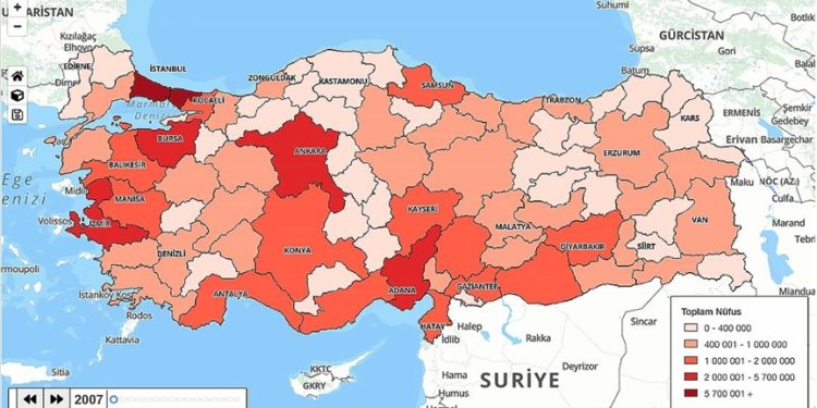 Türkiye İstatistik Kurumu "Nüfus İstatistikleri Portalı" açtı