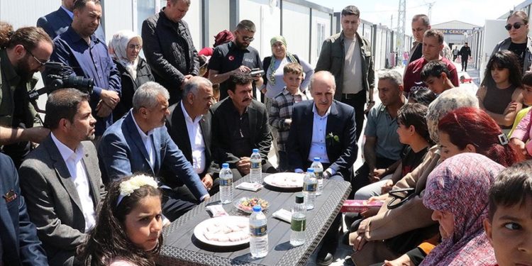 AK Parti Genel Başkanvekili Kurtulmuş, Hatay'da ziyaret ve incelemelerde bulundu