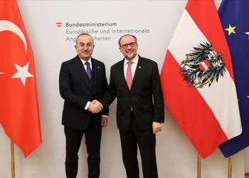 Dışişleri Bakanı Çavuşoğlu, Avusturyalı mevkidaşı Schallenberg ile görüştü