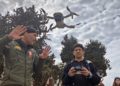 Depremzede 30 öğrenci ilk kez dron kullanmanın heyecanını yaşadı