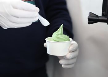 Yosundan üretilen dondurma, TEKNOFEST ziyaretçilerinin beğenisini kazandı