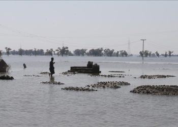 Pakistan'da şiddetli yağışların yol açtığı su baskınlarında 5 kişi öldü