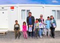 Türk Hemşireler Derneği üyeleri, anneler ve çocuklar için deprem bölgesinde