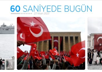 60 saniyede bugün (23 Nisan 2023)