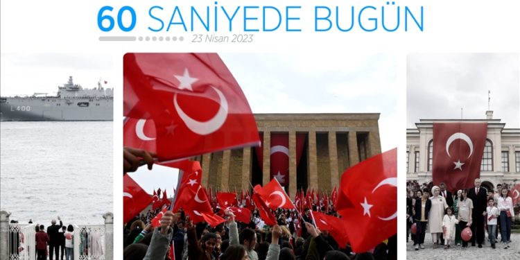 60 saniyede bugün (23 Nisan 2023)