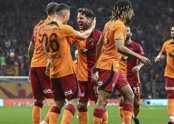 Lider Galatasaray’dan 6 gollü galibiyet