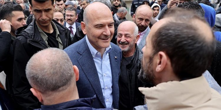 İçişleri Bakanı Soylu, Rumelililerle buluştu