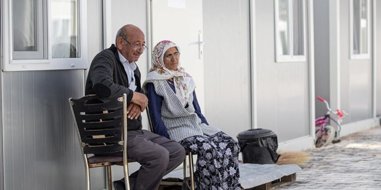 Konteyner kentin sakinleri bayramda misafirlerini bekliyor