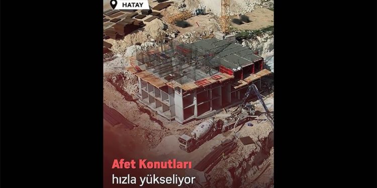 Bakan Kurum’dan Hatay’daki kalıcı konutlara ilişkin paylaşım