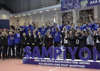 Erkekler Kupa Voley'de 29. şampiyon Halkbank