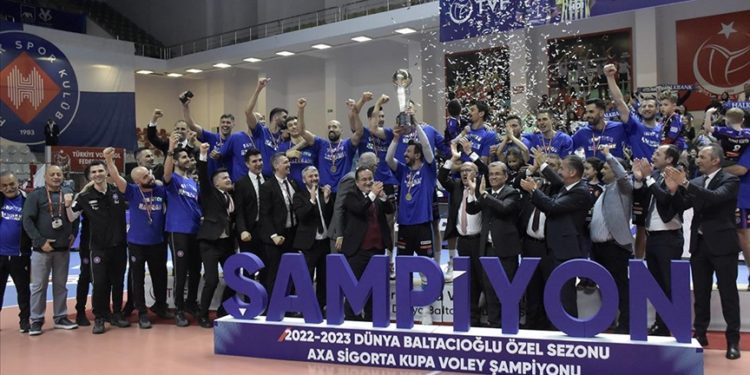 Erkekler Kupa Voley'de 29. şampiyon Halkbank