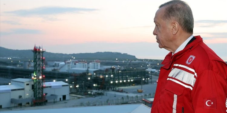 Cumhurbaşkanı Erdoğan'dan "Karadeniz doğal gazı" paylaşımı