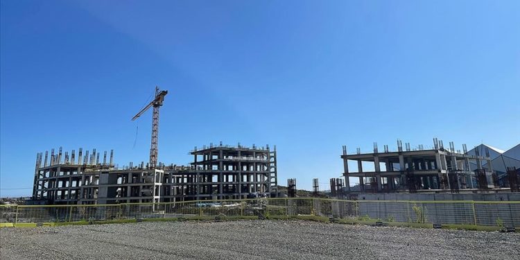 Trabzon Şehir Hastanesinin 22 Şubat 2025'te hizmete sunulması hedefleniyor
