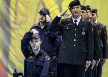 Bursa'da engelli gençler temsili askerlik yaptı