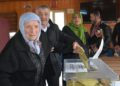 Trabzon'da 101 yaşındaki kadın oy kullandı