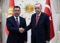Kırgızistan Cumhurbaşkanı Caparov'dan Cumhurbaşkanı Erdoğan'a tebrik telefonu