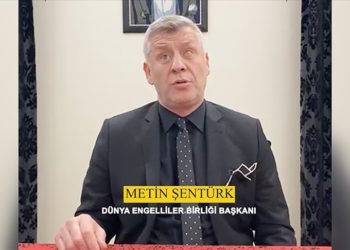 Metin Şentürk, Engelliler Haftası dolayısıyla destek istedi