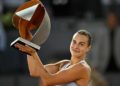 Madrid Açık'ta tek kadınlar şampiyonu Sabalenka