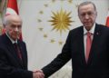 Cumhurbaşkanı Erdoğan, MHP Genel Başkanı Bahçeli'yi kabul etti