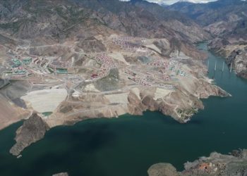 Yusufeli Barajı ve HES'te su yüksekliği 134 metreyi aştı