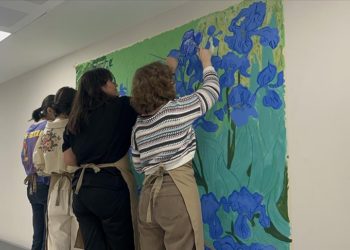 Yalova'da hastanenin duvarlarını güzel sanatlar lisesi öğrencileri renklendiriyor