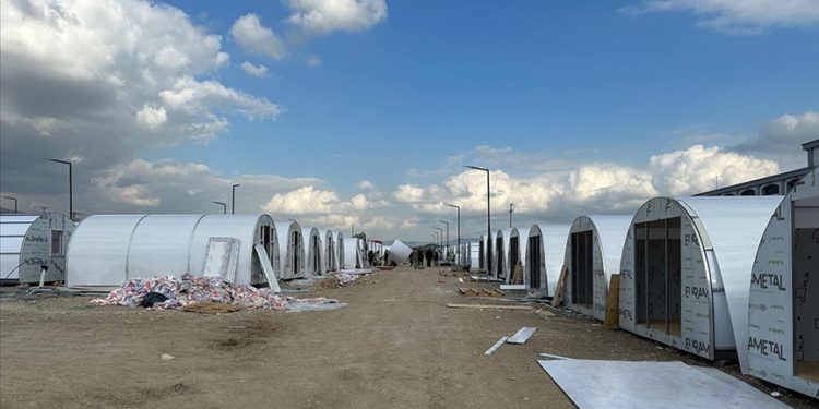 Kahramanmaraş’taki konteyner kentlerde 30 binden fazla depremzede barınıyor