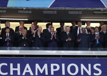 Cumhurbaşkanı Erdoğan, UEFA Şampiyonlar Ligi final maçını izledi