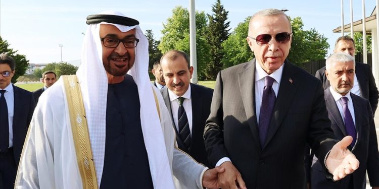 BAE Devlet Başkanı Al Nahyan’dan Cumhurbaşkanı Erdoğan ile görüşmesine ilişkin Türkçe paylaşım