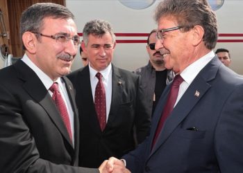 Cumhurbaşkanı Yardımcısı Yılmaz KKTC'de