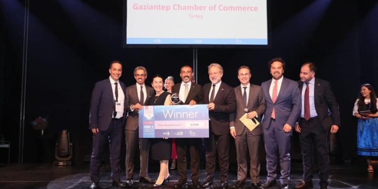 Dünya Odalar Kongresi'nden Gaziantep, Ankara ve THY'ye ödül