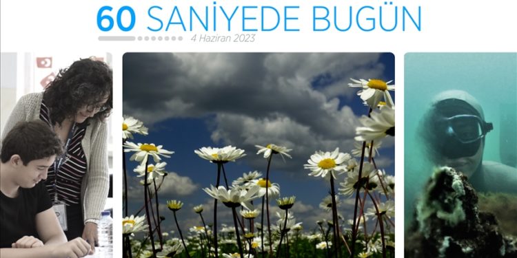 60 saniyede bugün (04 Haziran 2023)