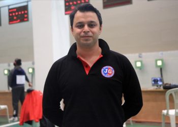 3. Avrupa Oyunları'nda İsmail Keleş atıcılıkta 10 metre havalı tabancada altın madalya kazandı