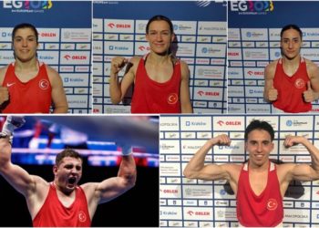3. Avrupa Oyunları'nda 5 milli boksör çeyrek finale yükseldi