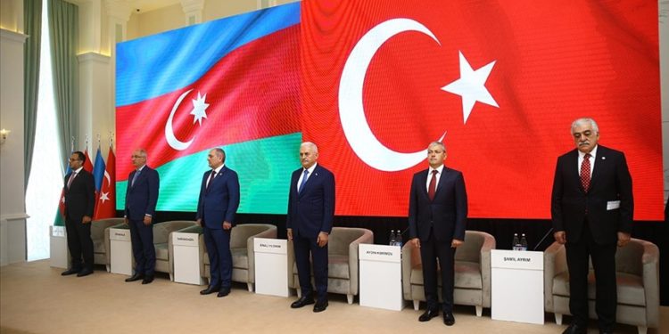 AK Parti ve Yeni Azerbaycan Partisi heyetleri, Şuşa Beyannamesi’nin 2’nci yılında Şuşa’da buluştu