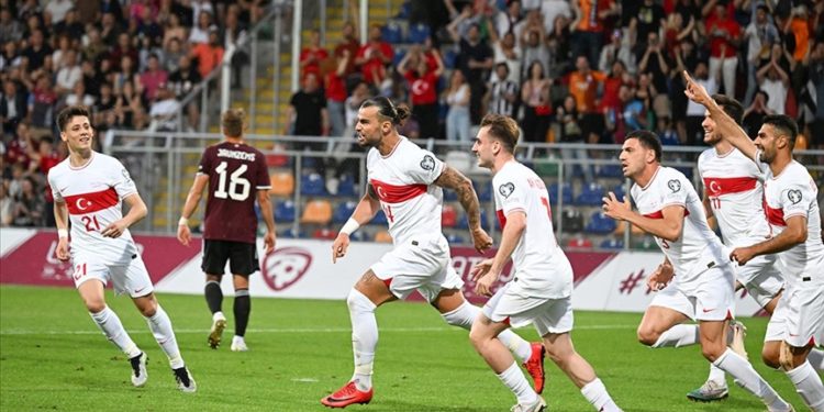 A Milli Futbol Takımı, Letonya’yı 3-2 yendi