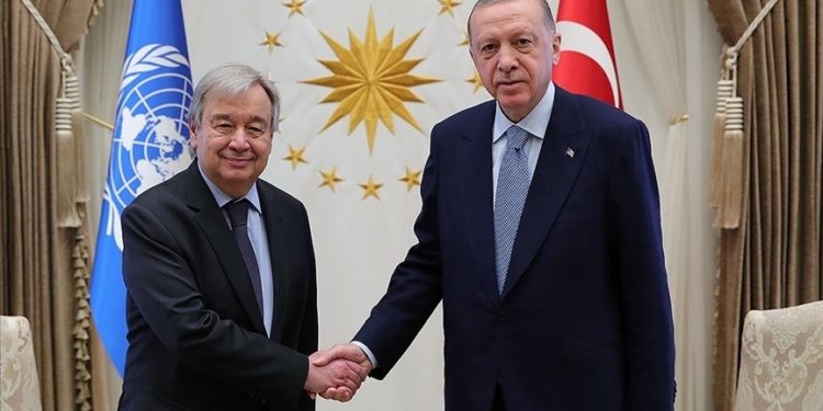 BM Genel Sekreteri Guterres, Cumhurbaşkanı Erdoğan'ı tebrik etti
