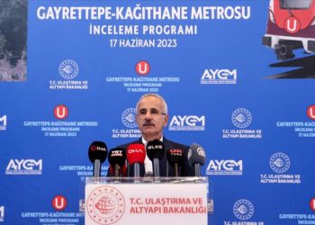 Gayrettepe istasyonu etabını gelecek aylarda hizmete almak için aralıksız çalışıyoruz